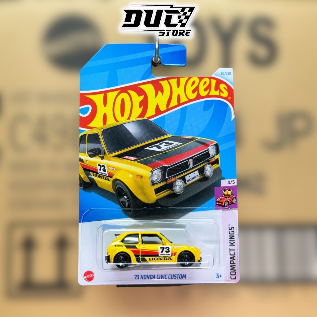 Htc19 Hot Wheels 73 模型車本田思域定制 - 基本案例 D 2024