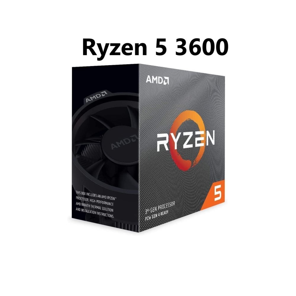 Cpu Red Team AMD Ryzen 5 3600 6 座 12 踏板底座 3.6GHz 4.2GHz 筆帶幽靈