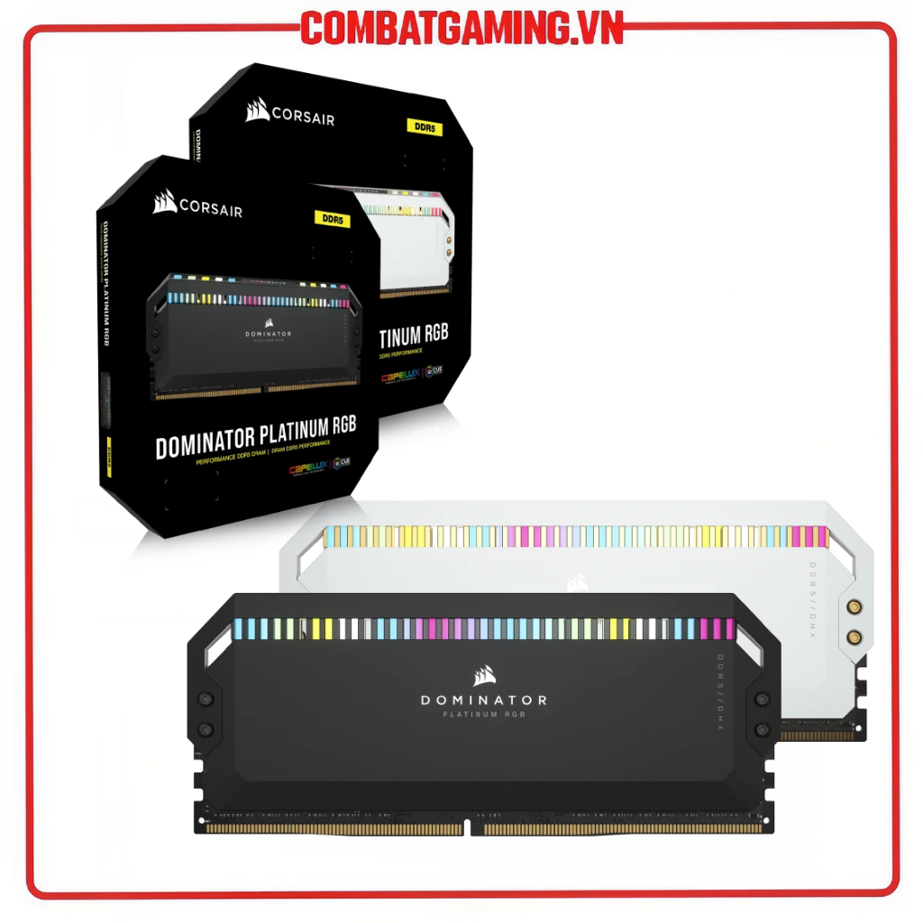 Corsair Dominator 鉑金 RGB SD5 32GB (2x16GB) 64GB (2x32Gb) 560