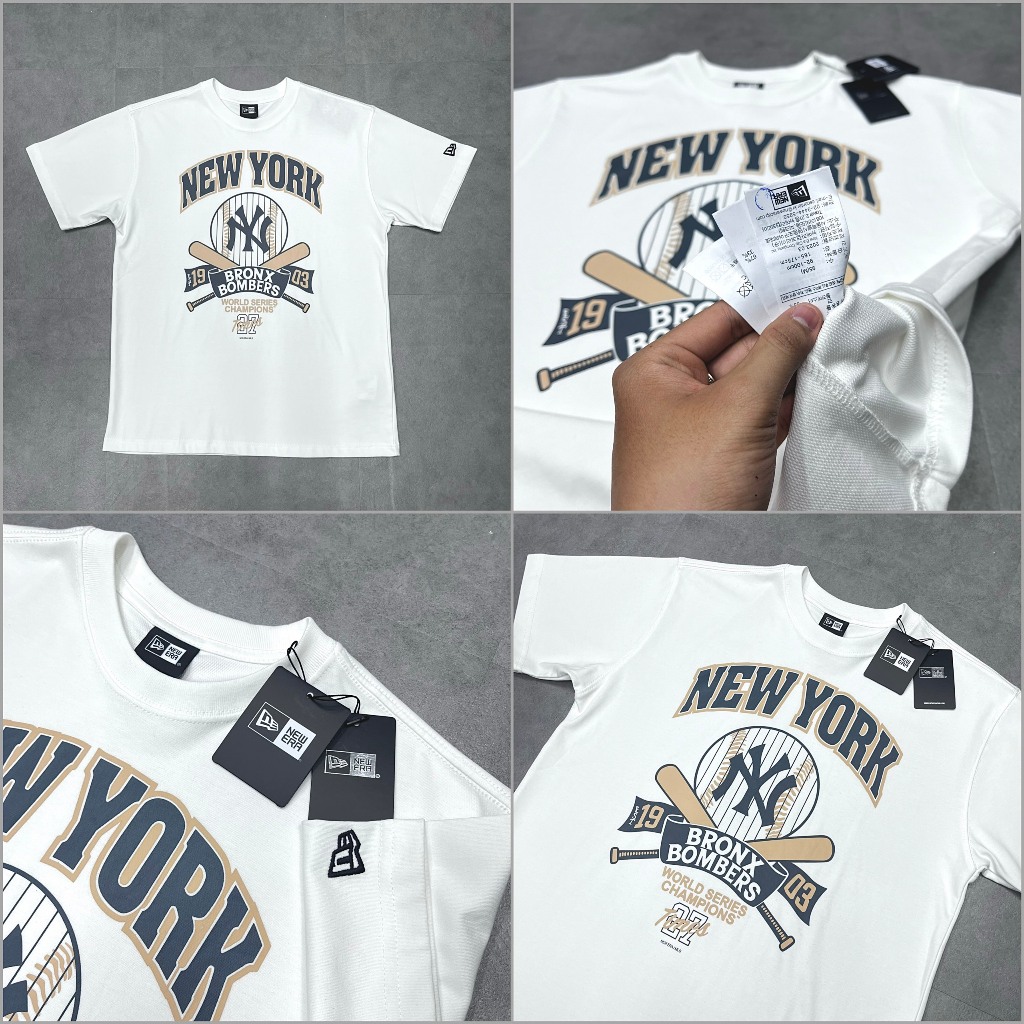 【正品💯] New Era 紐約洋基隊冠軍襯衫 13574081 * New Era Baseball NY 正品 T