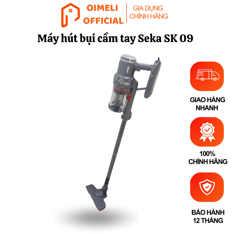 Seka SK 09 Max 便攜式吸塵器,容量為 2000W,吸力極強,易於清潔