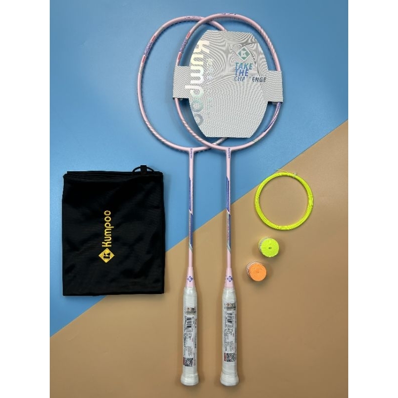 Kumpoo PC 羽毛球拍 - 99pro 粉色,提供 11kg