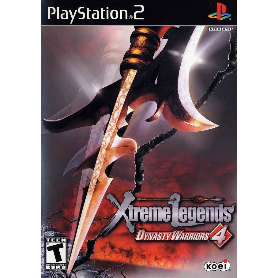 Ps2 真三國無雙 4 遊戲光盤:Xtreme Legends