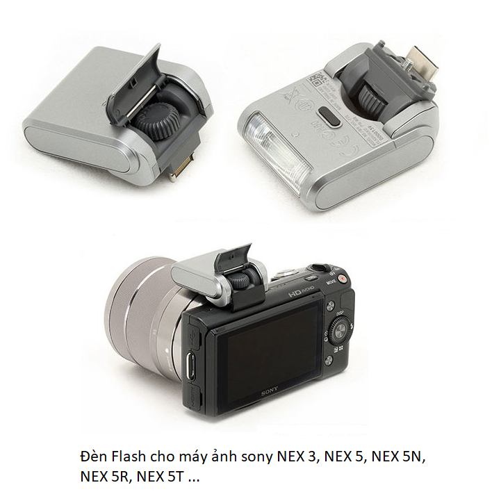 閃光燈適用於索尼 NEX3、NEXC3、NEX5、NEX5N、NEX5R、NEX5T 相機