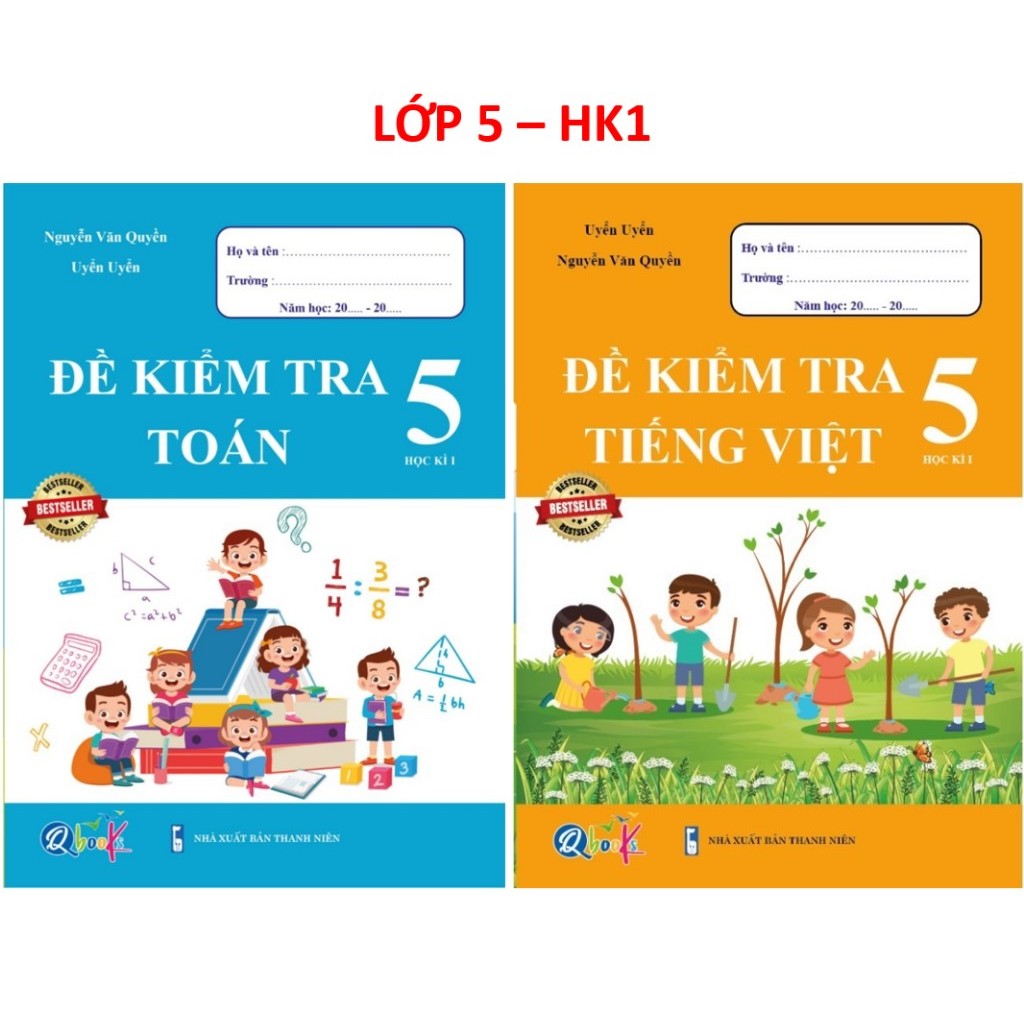 書籍 - 數學測試 - 5 年級越南 - 第 1 學期幫助孩子審查和實踐