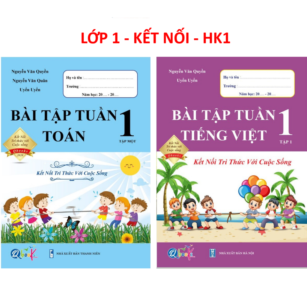 書籍 - 數學週練習 - 1 年級越南,第 1 卷連接集