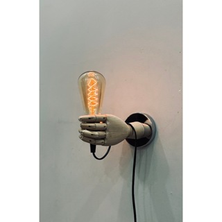 F-retro Light Edison Magic Hand Parts 2 白熾燈 - led 帶調光調光器