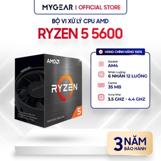 Cpu 處理器 AMD Ryzen 5 5600 6 核 12 線程緩存 35MB 高達 4.4GHz 正品-