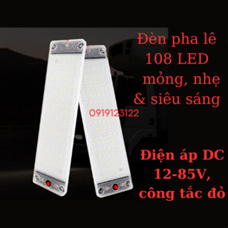 用於 24.5CM 汽車/卡車的超亮 12w 108 12v-24V LED 燈泡