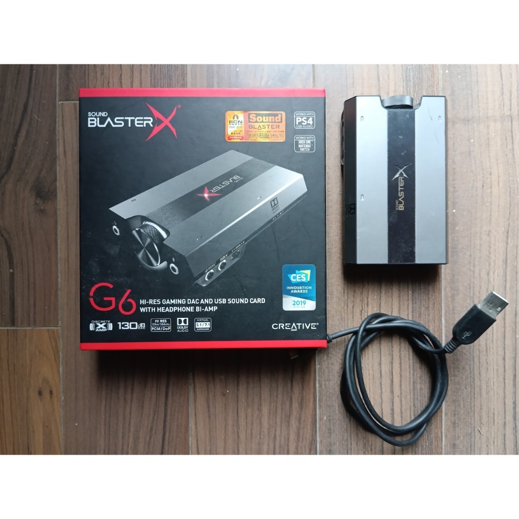 創意 Sound BlasterX g6 聲卡