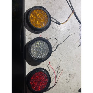 2015 圓形 led 卡車尾燈,單圓形 led 燈 12v,24v