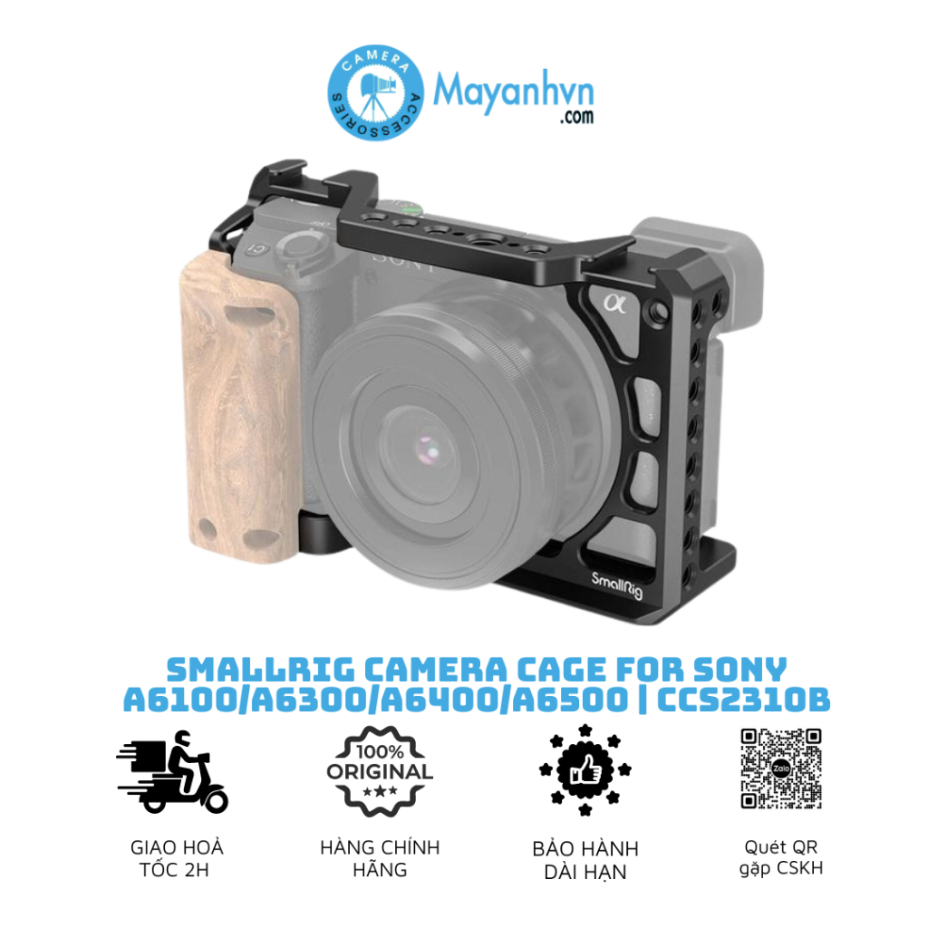 Smallrig 保護框架籠適用於索尼 A6100A6300A6400-A6500 CCS2310B