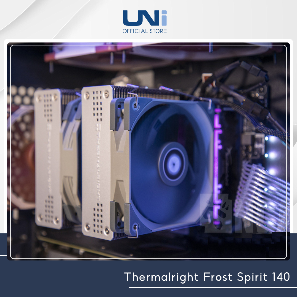 Thermalright Frost Spirit 140 白色 V3 ARGB CPU 散熱器 (FS140 白色 V