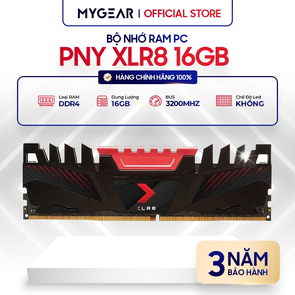 Pc PNY XLR8 16GB 3200 DDR4 RAM 內存 - 正品 36 個月保修
