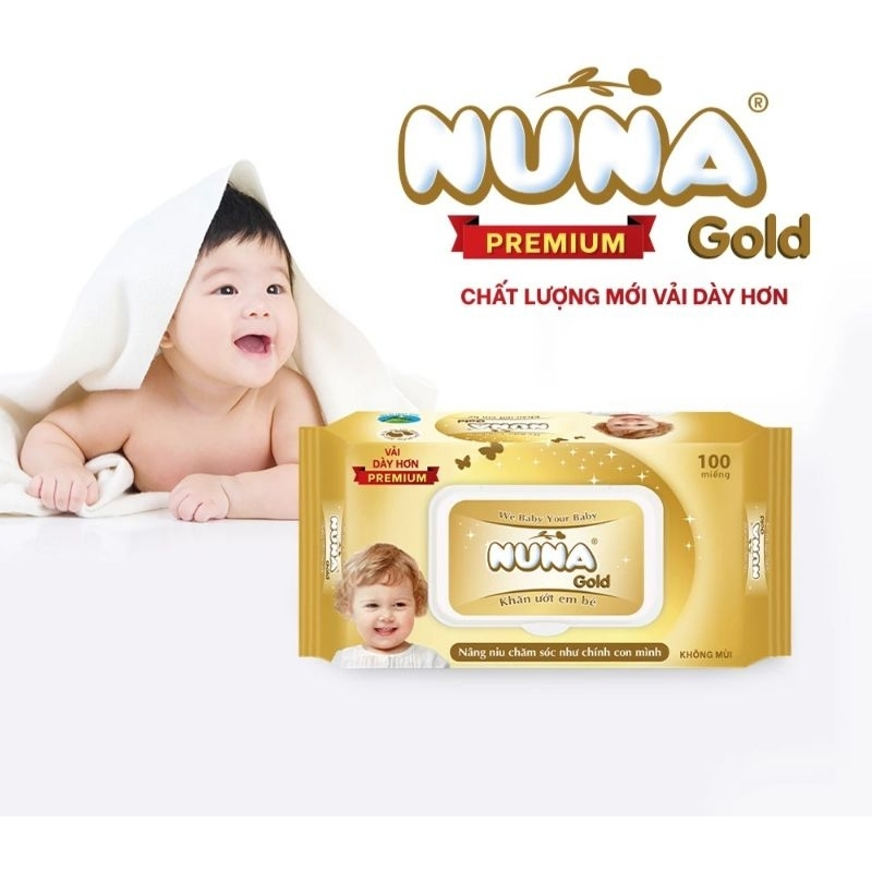 Nuna Gold 濕巾 100 片(無味)