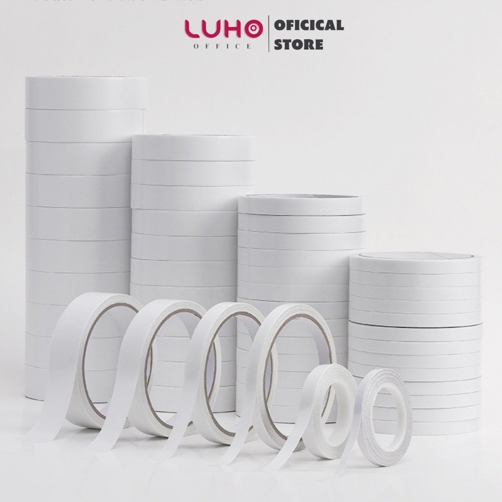 Luho 雙面膠帶,4 尺寸膠帶,5mm,10mm,15mm,20mm BD107