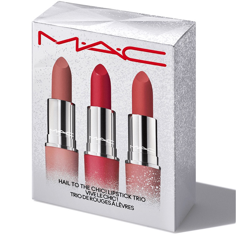 Mac 3 Hail To The Chic Lipstick Trio 復古口紅(最新款全尺寸)