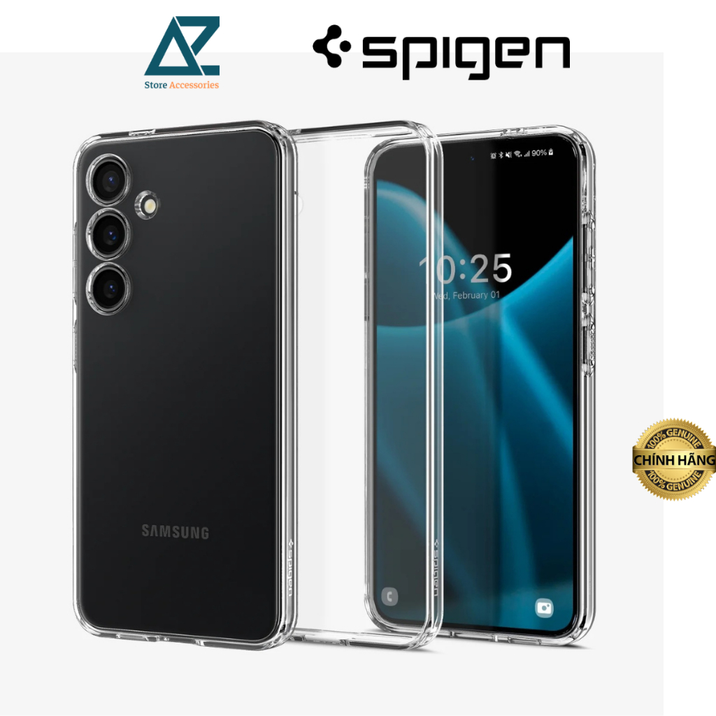 Spigen Crystal Flex 三星 Galaxy S24 Ultra / S24 Plus 手機殼透明防黃