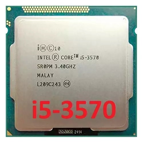 Cpu i5 3570 3.4G-6M 插座 1155 - Cpu i5 3570 帶導熱膏