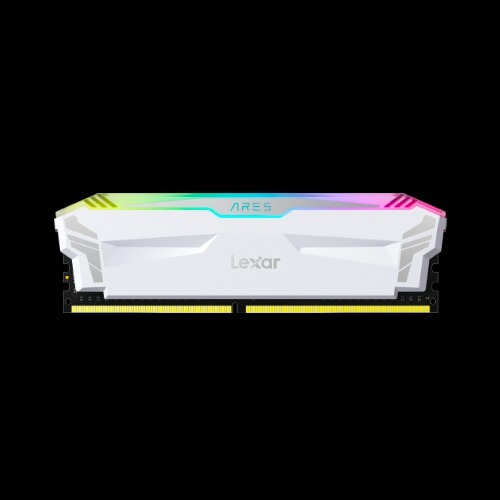 [購買前通話] Ram LEXAR ARES DDR4 32GB (16GBX2) BUS 4000MHZ 白色 (LD