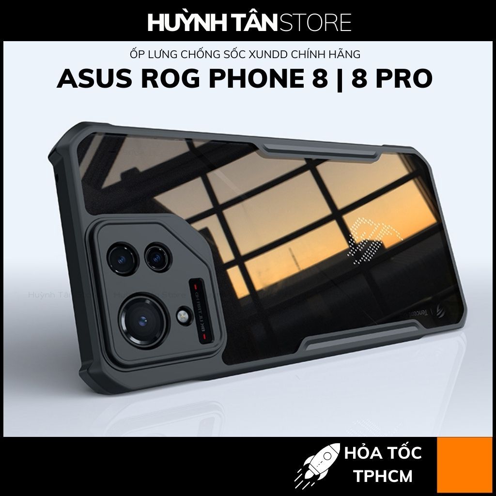 華碩 rog phone 8 rog 8 pro 防震 xundd 手機殼可保護正品相機,耐 Huynh Tan sto