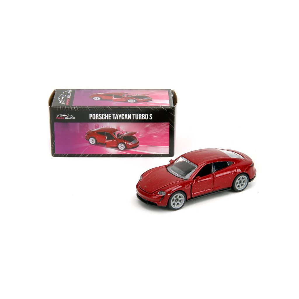 Porsche Taycan Turbo S Pink Slips 1:64 比例壓鑄金屬汽車模型正品 Jada Toy
