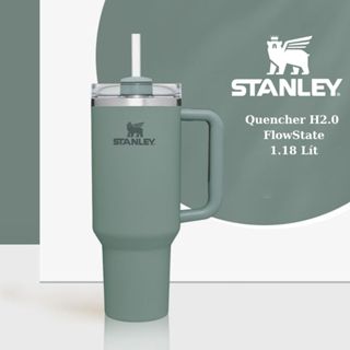 Stanley Quencher H2.0 不倒翁杯 40 盎司 1.18 升淺藍色保溫杯