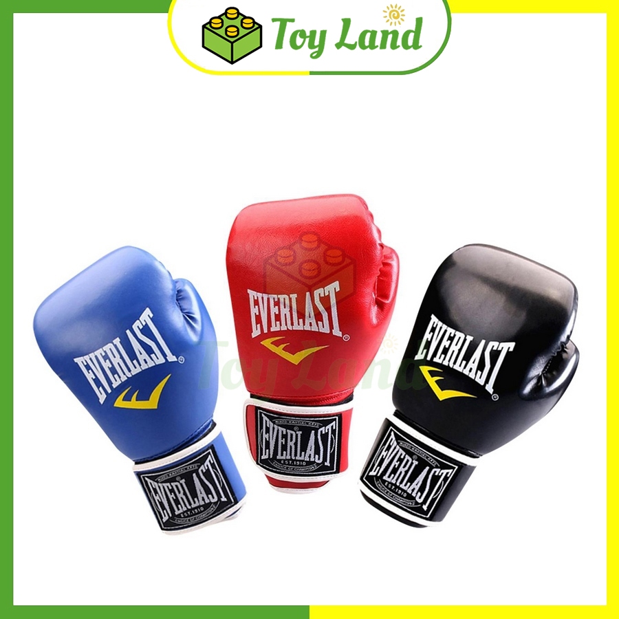 [1 雙] 拳擊 Everlast 手套高品質沙袋拳擊手套 MMA 拳擊運動服配件
