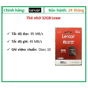Lexar microSDXC UHS-I 存儲卡,32GB; 12T