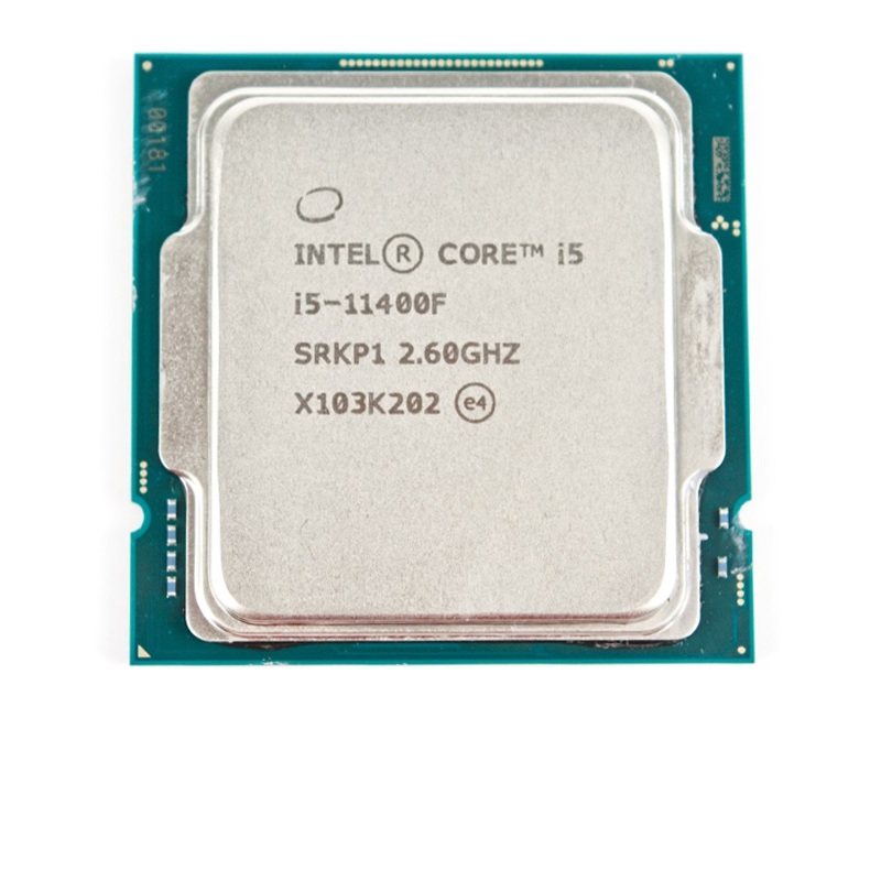 Cpu 處理器 Intel Core i5-11400F 托盤 LGA1200 2.6GHz 高達 4.4GHz 6 核