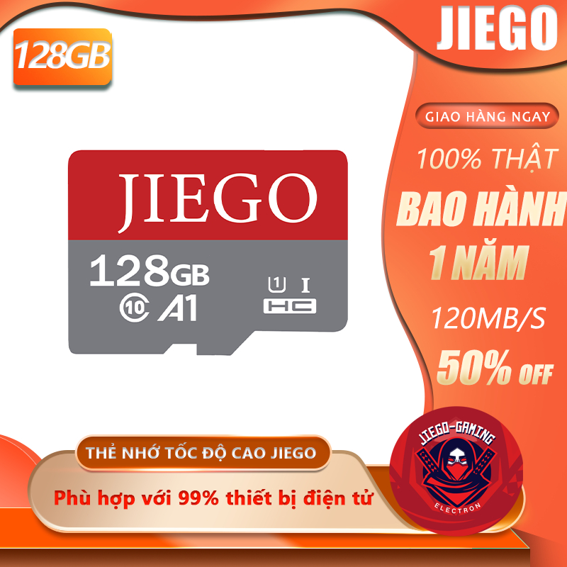 Jiego 高速存儲卡 Micro SD 16G / 32G / 64G / 128G,用於 Yoosee 監控攝像頭、