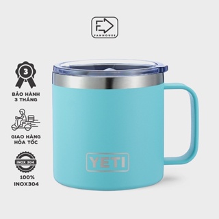 Yeti 14oz 水杯保溫,高檔 304 不銹鋼水杯,容量為 400ml 風扇屋提供一套擦洗,要求雕刻名稱