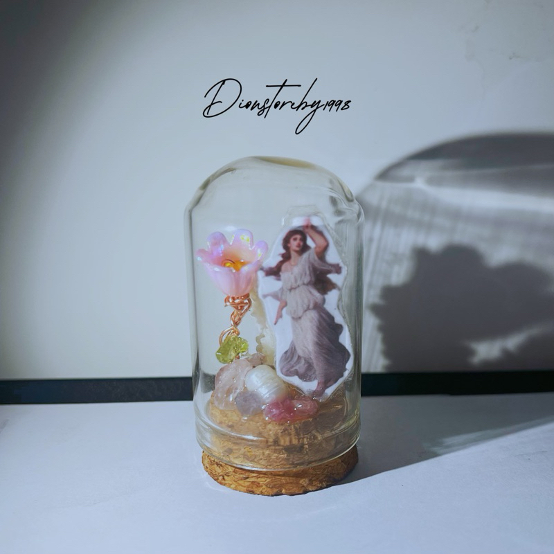 1998 年 Aphrodite 5 厘米迷你祭壇石小瓶手工 Dion 商店