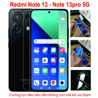 小米紅米 Note 13 / Note 13pro 5G 鋼化柔性,保護螢幕免受綜合衝擊和劃傷