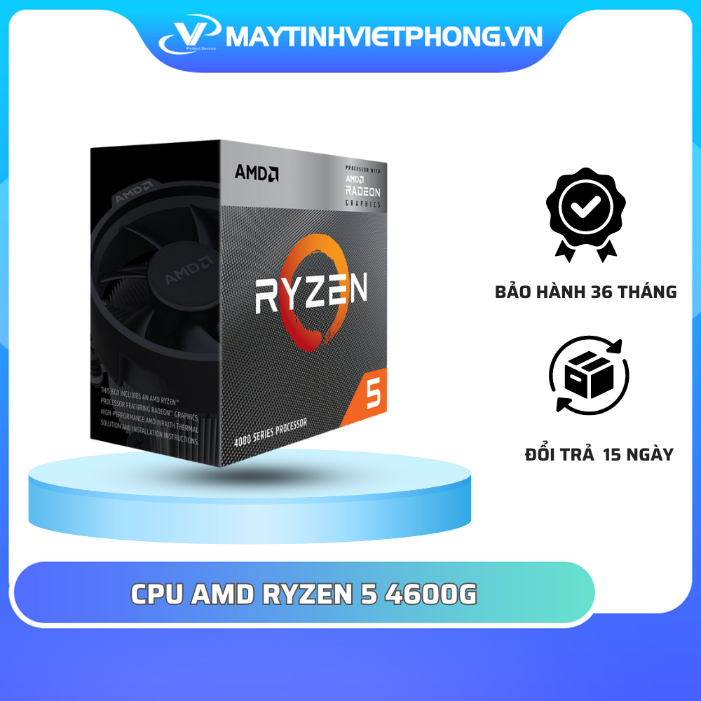 Cpu 處理器 AMD RYZEN 5 4600G(3.7 GHZ TURBO 高達 4.2GHZ / 11MB / 6