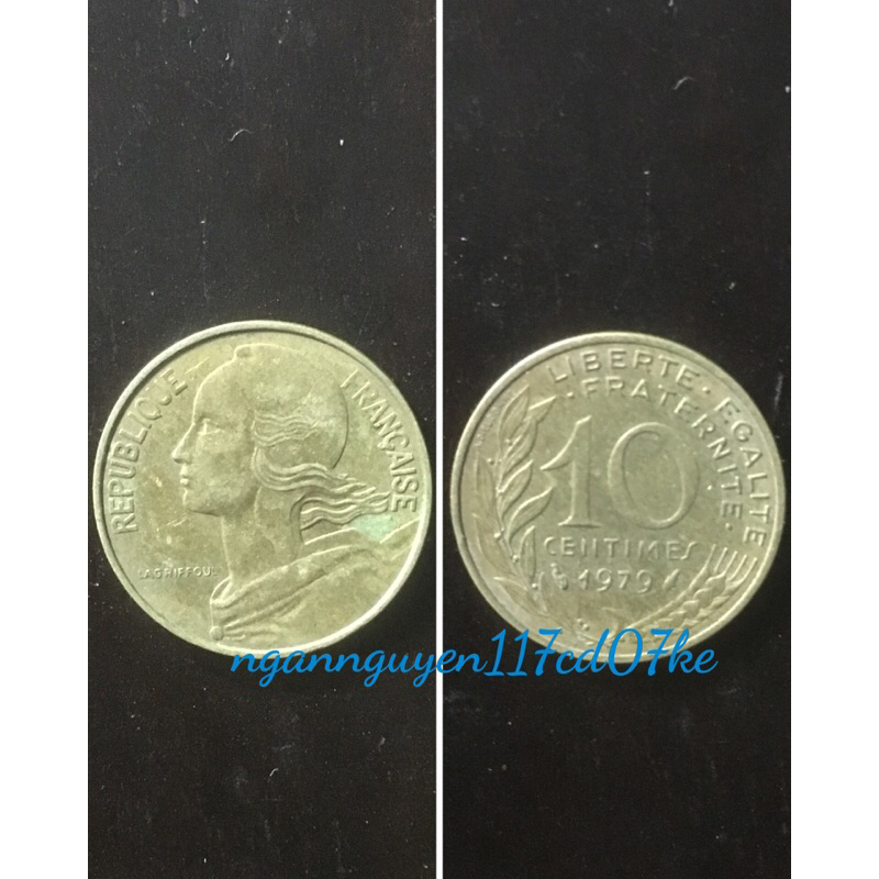 10 美分法國(法國)1962 - 2001 年收藏硬幣