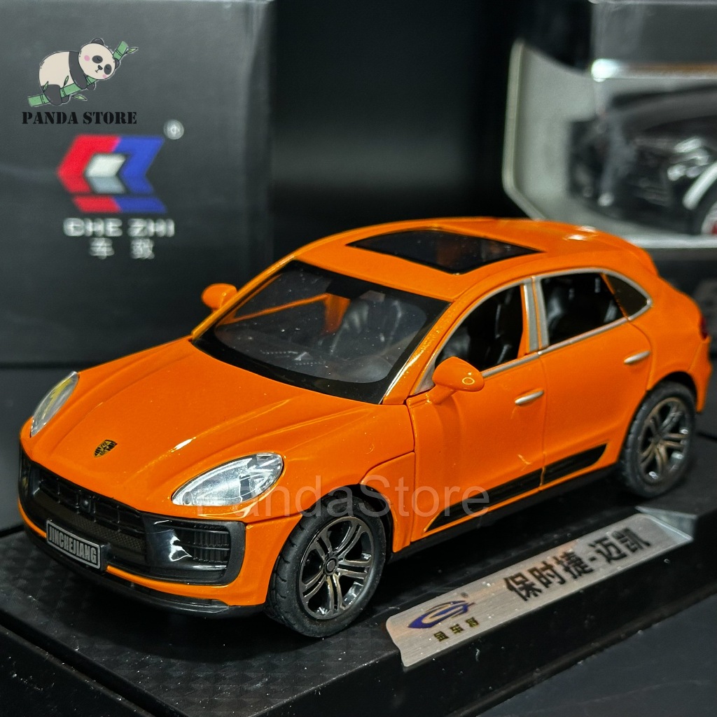 Porsche Macan 2019 1:32 實心金屬模型