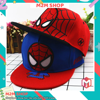 3 至 8 歲兒童蜘蛛俠帽,超級英雄紅色蜘蛛帽,嘻哈時尚風格