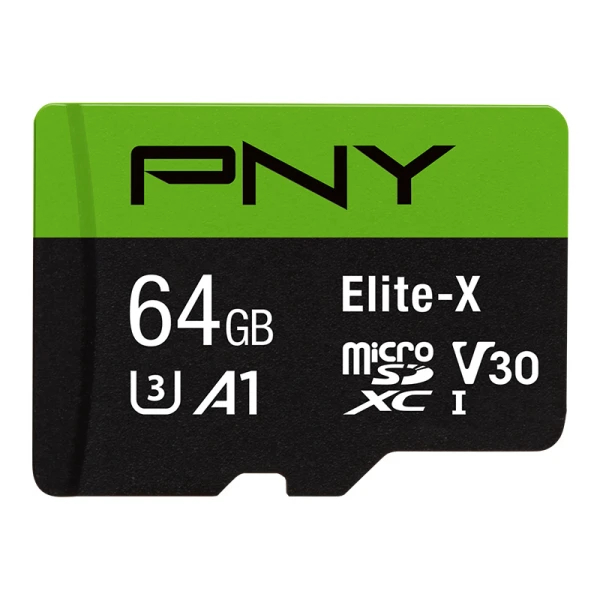 64gb MicroSDXC PNY Elite-X Class 10 U3 A1 V30 100MB/s 存儲卡