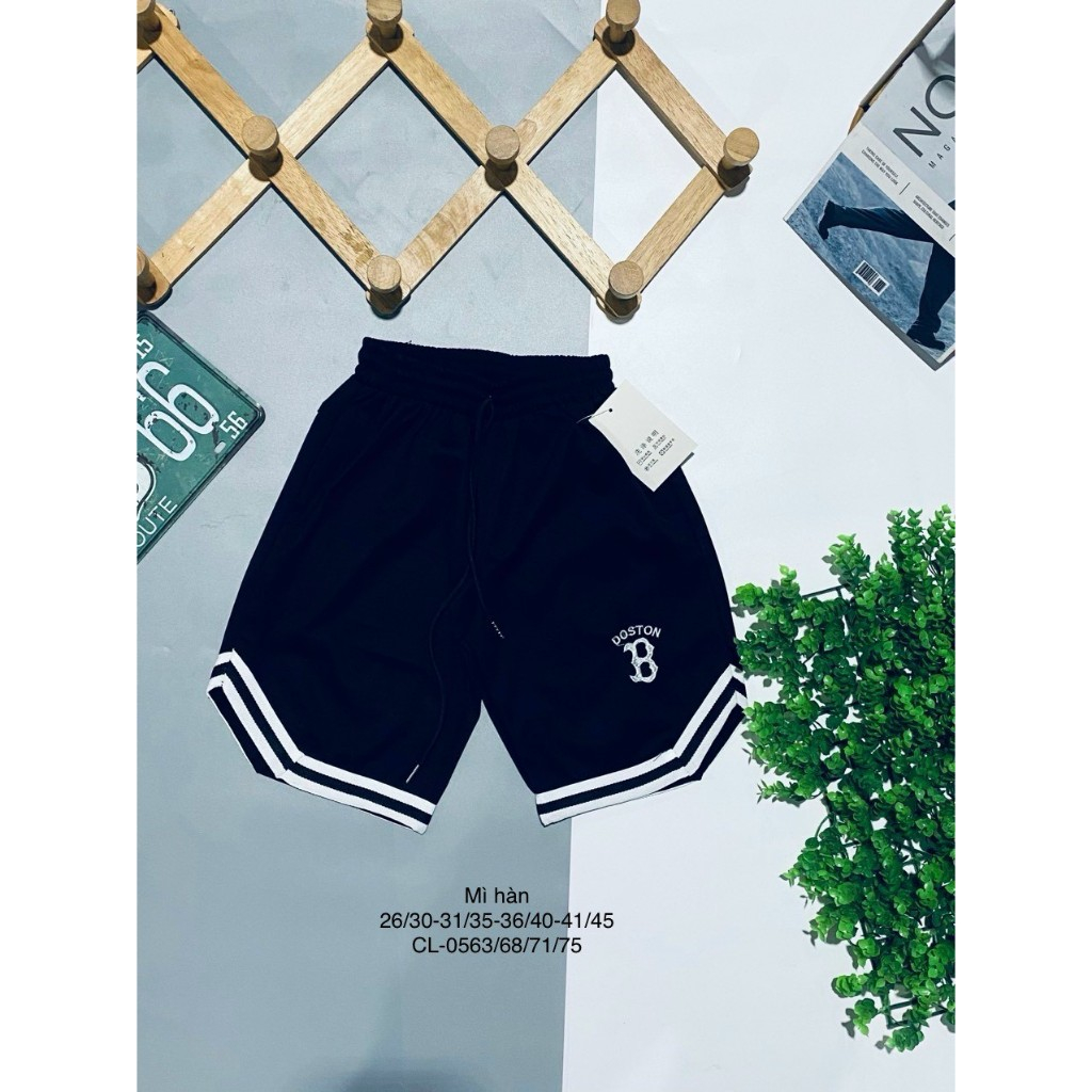 Umi 男童短褲 15-40kg 韓國運動短褲柔軟酷標準形式易於混合廉價青春運動服