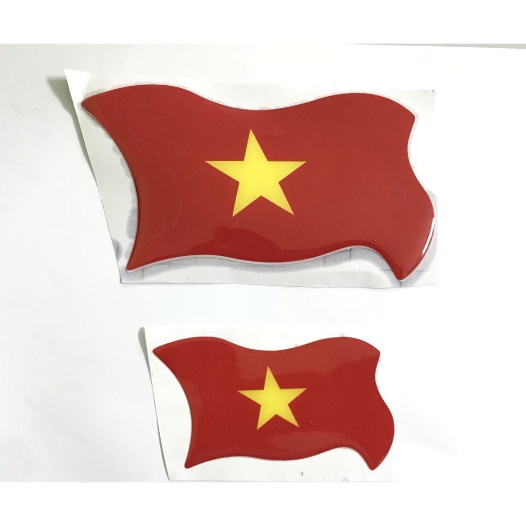越南國旗標誌貼花郵票(價格 1 件)