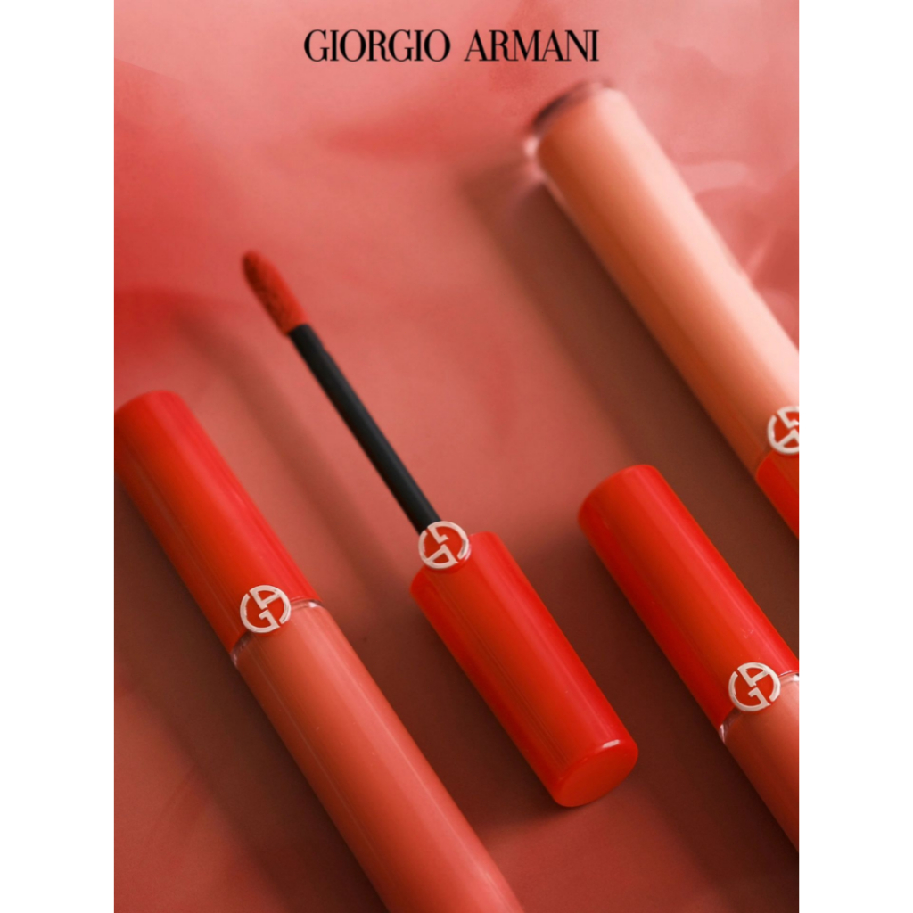 Giorgio Armani 啞光面霜 / 啞光唇膏絲絨絲綢唇膏 / 長效彩妝 Son Giorgio Armani 2