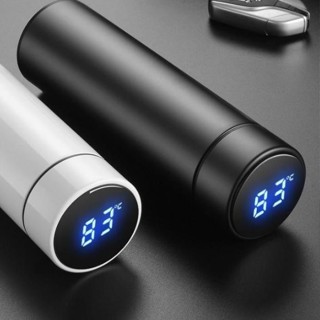水瓶 - 500ML 保溫瓶 - LED 螢幕顯示溫度高品質 304 不銹鋼