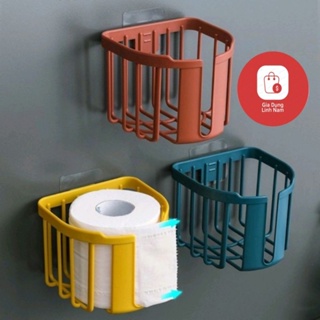 衛生紙籃牆貼 - 廚房浴室紙巾壁掛籃 - T18