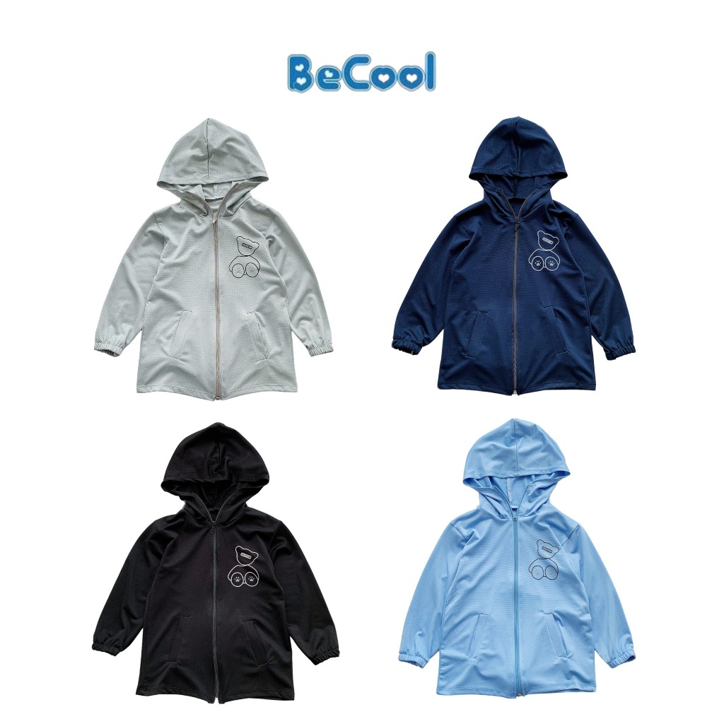 Becool Bear 印花透氣防曬霜,6-18Kg 兒童透氣防曬霜