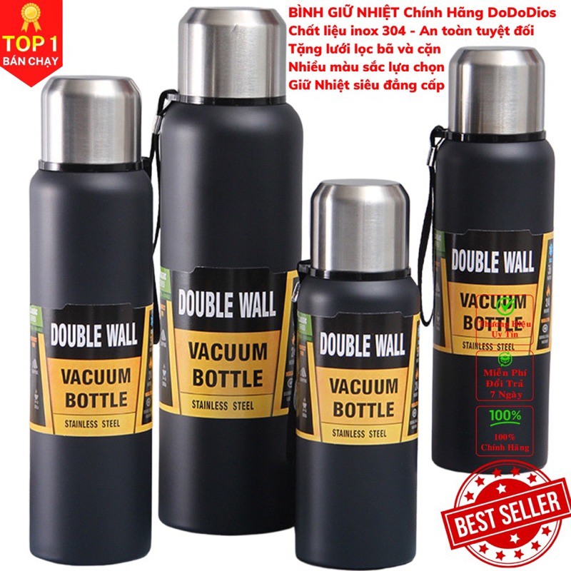 高品質不銹鋼 304 DOUBLE WALL KOLEAD HC 3 層保溫瓶 - 容量 500ml / 800ml /