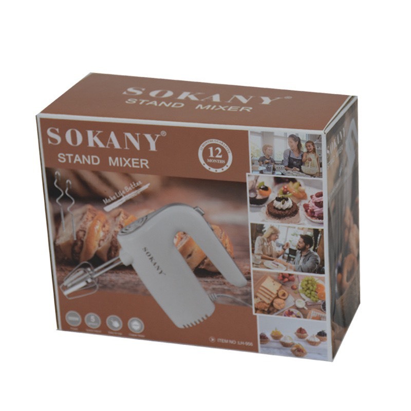 Sokany 500W 正品 5 速打蛋器 - 500W 便攜式打蛋器