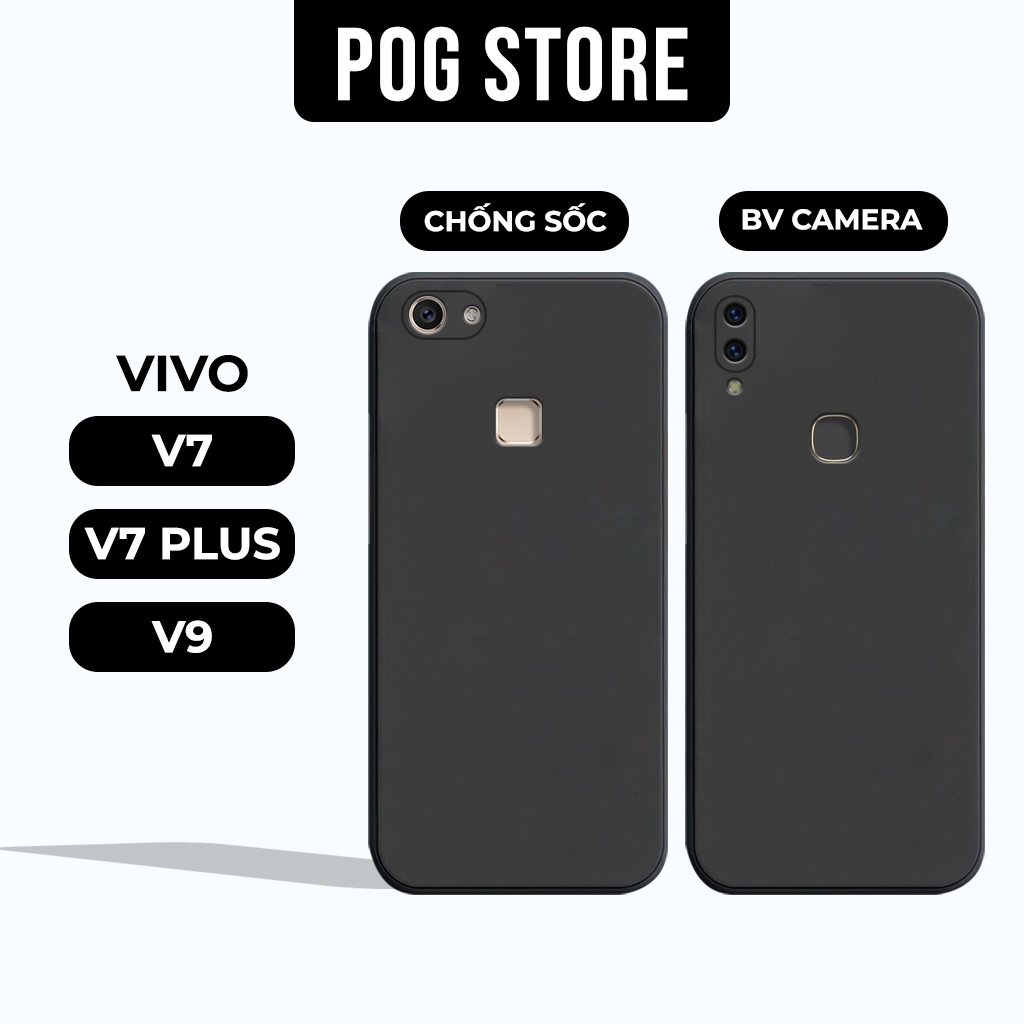 Vivo V7、V7 PLUS、V9 手機殼帶方形邊緣 vivo 手機殼保護相機