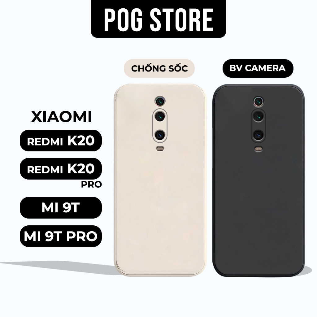Xiaomi Redmi K20、K20 Pro、Mi 9t、Mi 9t Pro 手機殼帶方形邊緣小米手機殼保護相機