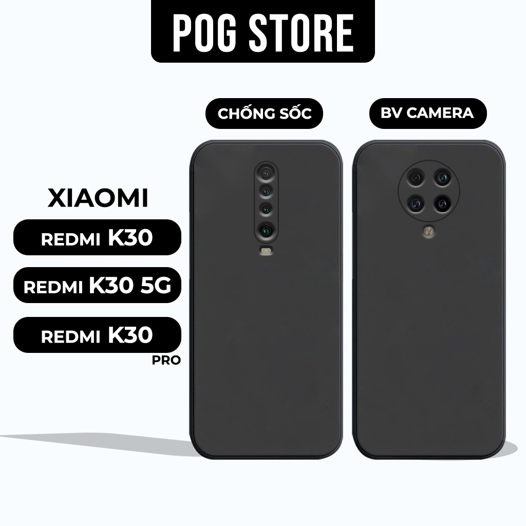 Xiaomi Redmi K30、K30 5G、K30 Pro 手機殼帶方形邊緣小米手機殼保護相機